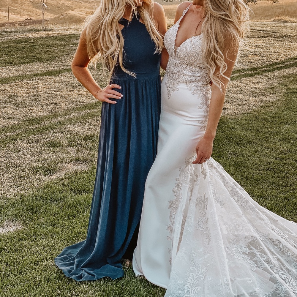 Navy Blue long dress